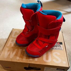 Head Toddler Kids Snow Boots w Velcro size 11/13 - like new